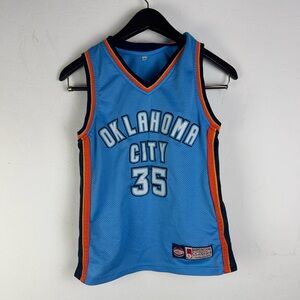 Kevin Durant Oklahoma City Thunder Jersey Boys Size Large